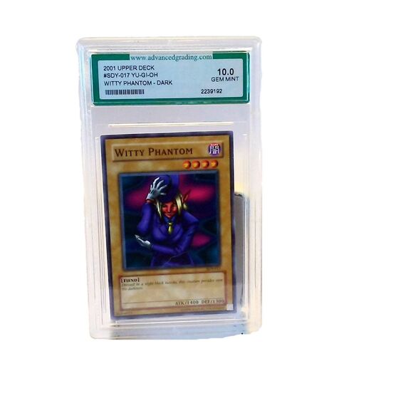 2001 Upper Deck Yu-Gi-Oh Witty Phantom 1St Edition #017 Gem Mt 10 - Picture 1 of 2